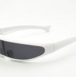 Personality Sunglasses Laser Glasses Men Women Sunglass Robots Silver Lens Sun Glasses Men's Driving Goggles Glasses