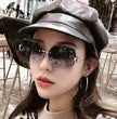 Street clap glasses sun shade sunglasses