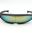 Personality Sunglasses Laser Glasses Men Women Sunglass Robots Silver Lens Sun Glasses Men's Driving Goggles Glasses