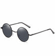 Retro Polarized Sunglasses Anti-UV Sunglasses Round Glasses