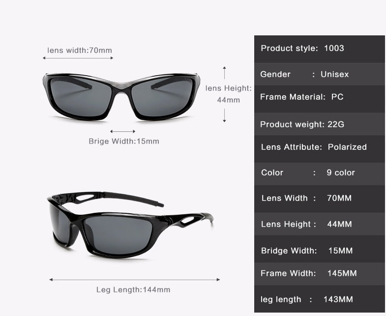 Sports Outdoor Polarized Sunglasses Glasses For Riding