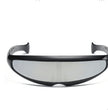 Personality Sunglasses Laser Glasses Men Women Sunglass Robots Silver Lens Sun Glasses Men's Driving Goggles Glasses