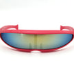 Personality Sunglasses Laser Glasses Men Women Sunglass Robots Silver Lens Sun Glasses Men's Driving Goggles Glasses