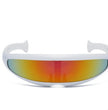 Personality Sunglasses Laser Glasses Men Women Sunglass Robots Silver Lens Sun Glasses Men's Driving Goggles Glasses