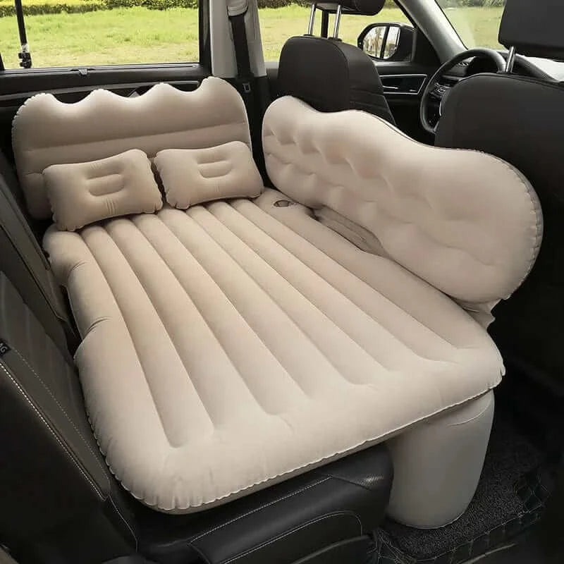 LiveSport 1 set 1 Car Travel Bed Automatic Air Mattress Sleeping Pad Inflatable BackSeat Bed Outdoor Cushions Camping Sofa Bed Accessories for Car