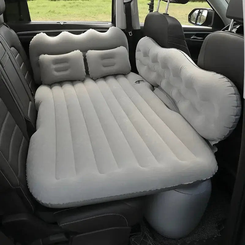 LiveSport 1 set 2 Car Travel Bed Automatic Air Mattress Sleeping Pad Inflatable BackSeat Bed Outdoor Cushions Camping Sofa Bed Accessories for Car