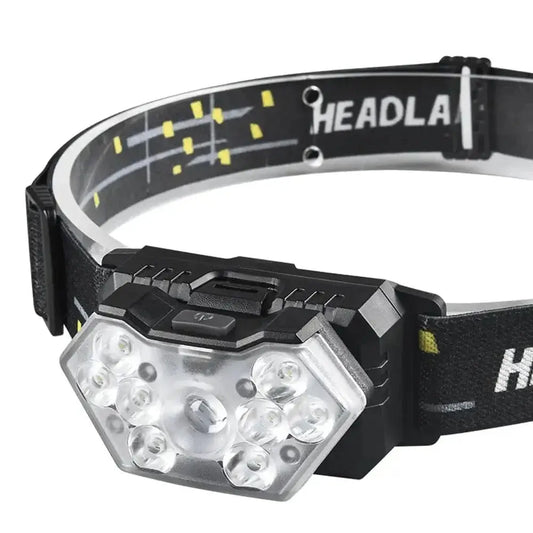 LiveSport 1000mah Rechageable Led Strong Headlamp USB Rechageable, Portable For Fishing Camping Outdoor