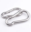 LiveSport 304 / 316 Stainless Steel Heavy Duty Carabiner Clip Spring Snap Hook Safety Buckle Outdoor Camping Tools M4 M5 M6 M7 M8 - M14