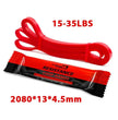 LiveSport 35LB Red / CHINA Fitness Band Pull Up Elastic Bands Rubber Resistance Loop Power Band Set Home Gym Workout Expander Strengthen Trainning