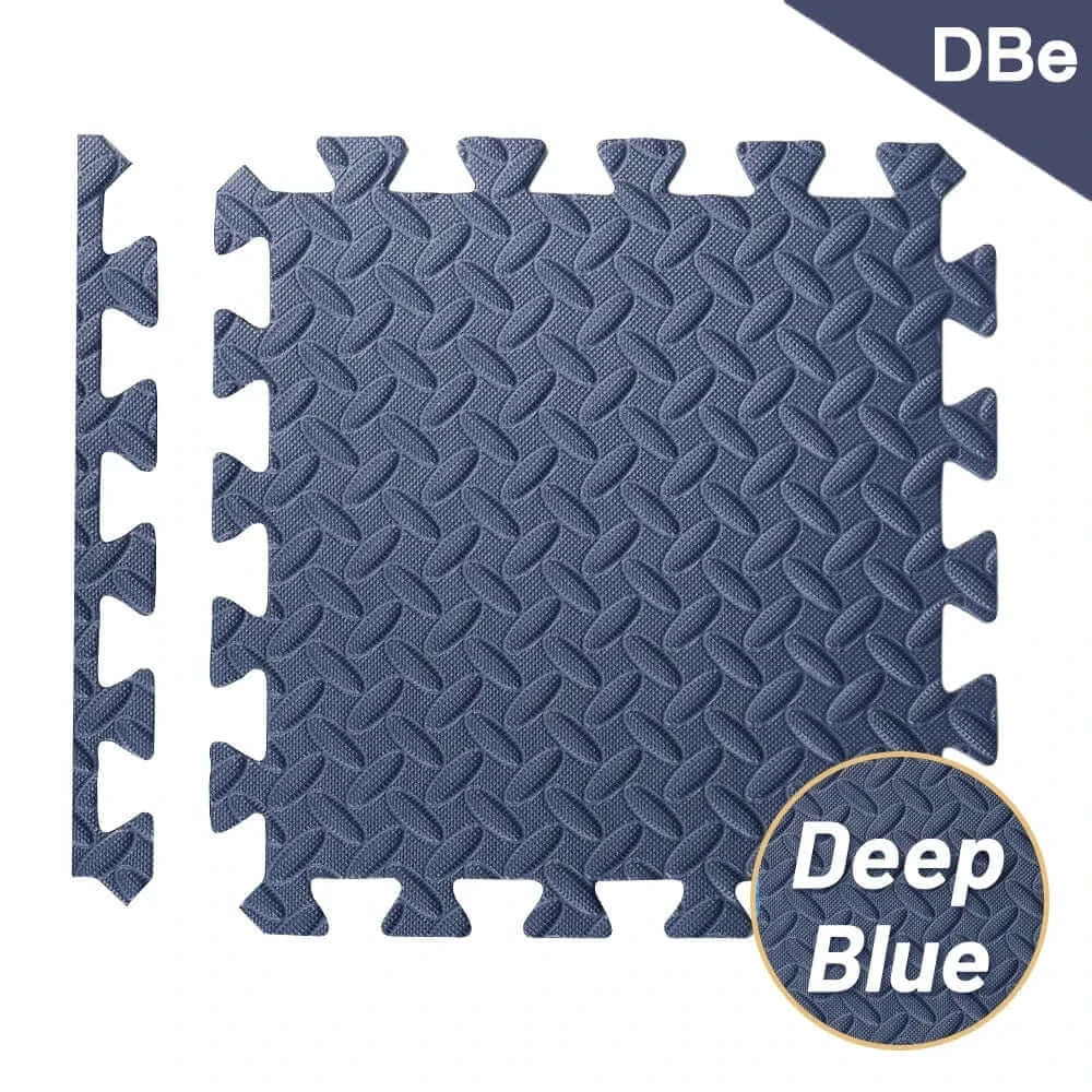 LiveSport Blue-30x30cm / 12 Pcs / CHINA Gym Mat Sports Protection Non-Slip Carpet, Fitness Equipment For Home Exercise