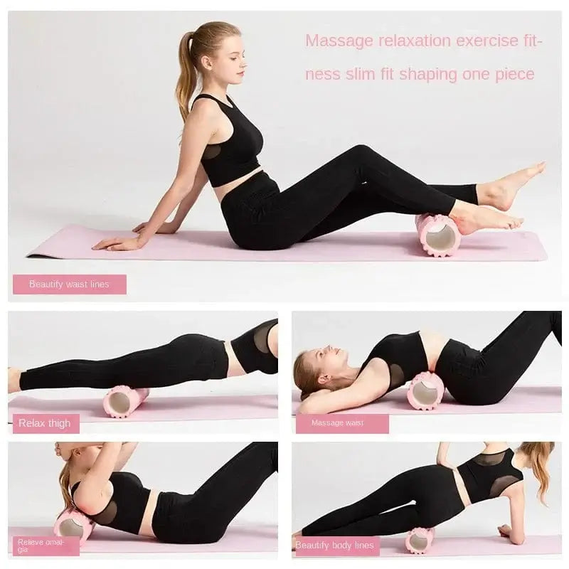 LiveSport Body Massage Yoga Shaft Fitness Auxiliary Yoga Column