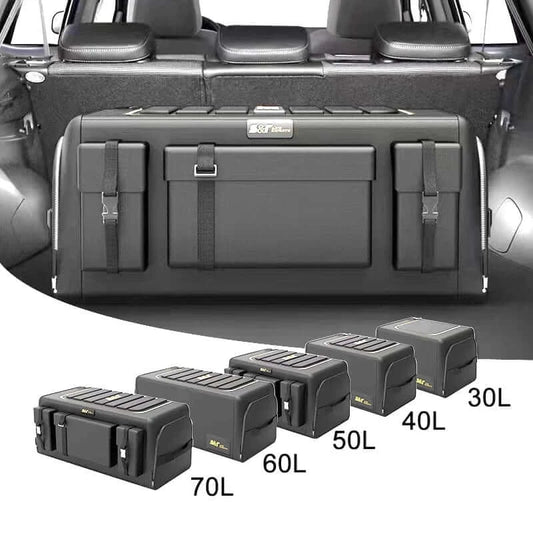 LiveSport Car Trunk Organizer Box Large Capacity Auto Multiuse Tools Storage Bag Oxford Cloth Folding for Emergency Storage Box