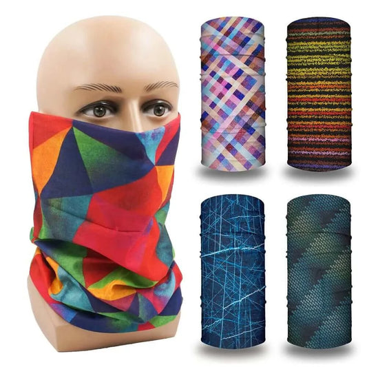 LiveSport Colorful Hiking Shields Sport Headwear For Women, Neck Scarves Outdoor