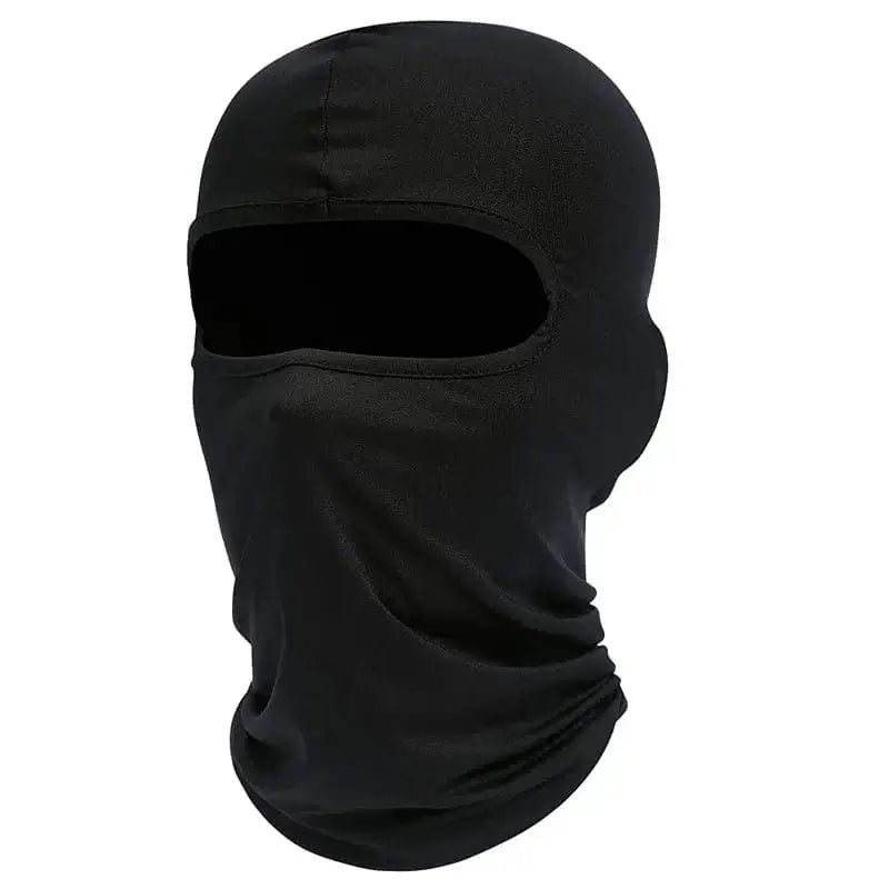 LiveSport CS1-A / One Size Ski Mask for Men Full Face Mask Balaclava Black Ski Masks Covering Neck Gaiter