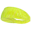 LiveSport Fluorescent Green Sports Headbands For Men Woman Gym Yoga Sweat Hair Bands Soft Elastic Hairbands Stretch Outdoor Sport Sweatbands