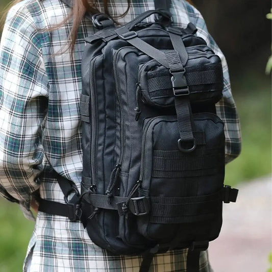 LiveSport Lawaia Tactical Backpacks 30L/50L Outdoor Rucksacks Camping Hiking Trekking Fishing Hunting Bag with Bottle Holder