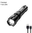 LiveSport Ordinary flashlight Most Powerful LED Flashlight Rechargeable GT10 LED Flashlights High Power Zoom Torch Long Range Tactical Lantren Camping