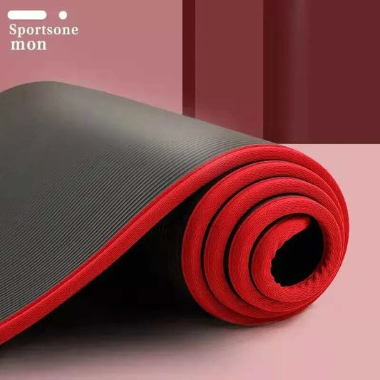 LiveSport Thick Yoga Acupressure Mat for Meditation, Anti-Slip Mat, Gym Massage Pad, Body Building, Yoga, Sports Mattress at Home, 10mm